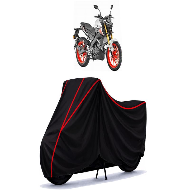 Image of MT 02 Water Resistant Bike Cover for All Motorcycles & Scooters | Heavy Duty Premium Taffeta Fabric | UV Protection, Dustproof, Scratchproof | All Weather Two Wheeler Body Cover with Elastic Bottom