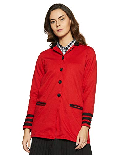 Image of Belle Fille Women's Fleece Jacket (XL, Red)