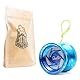 YoYo Factory Yoyo Schnur Set – 100 Stück Bunte JoJo-Schnüre – Für Alle Yoyos Geeignet – Extra Sichtbarkeit – Ersatzschnüre für Anfänger & Profis - Gelb