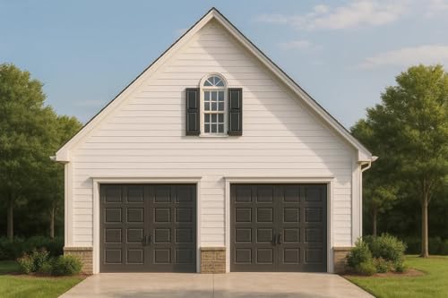 19-1691 HOUSE PLAN - Two-Story Garage House Plan with CAD