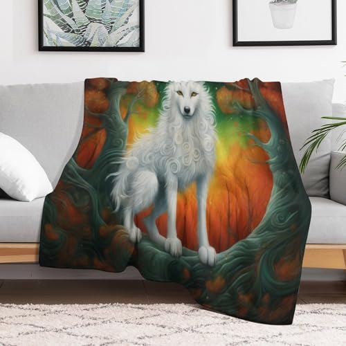 Manta de picnic con diseño de zorro para tardes de sofa y acampadas al aire libre 3