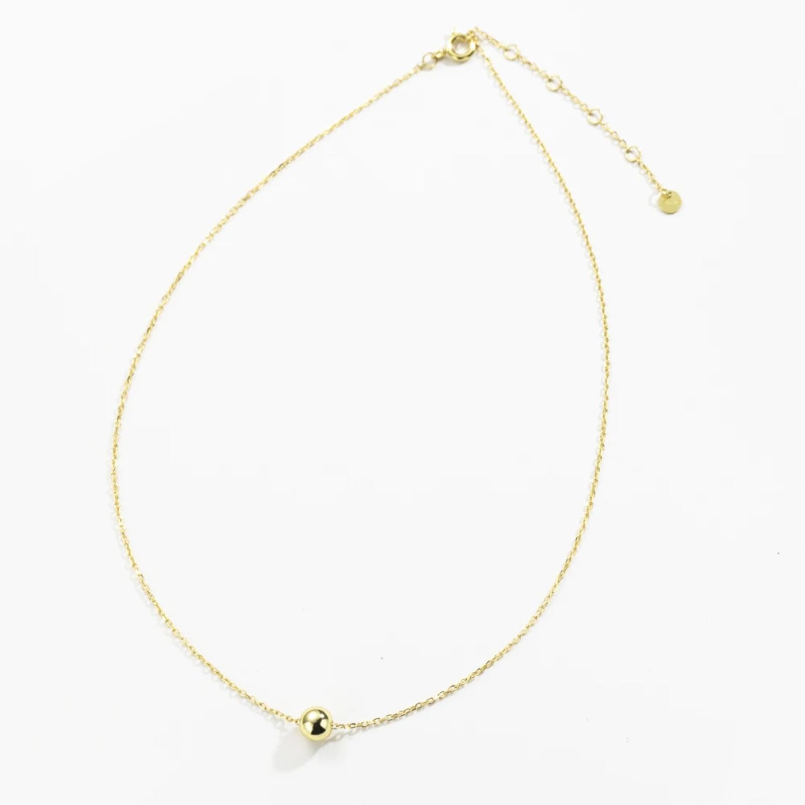 SiVaji Necklace Halskette Ketten Schmuck Herren Frauen Anhänger Necklaceschlichte Perlen Anhänger Lange Kette Halskette