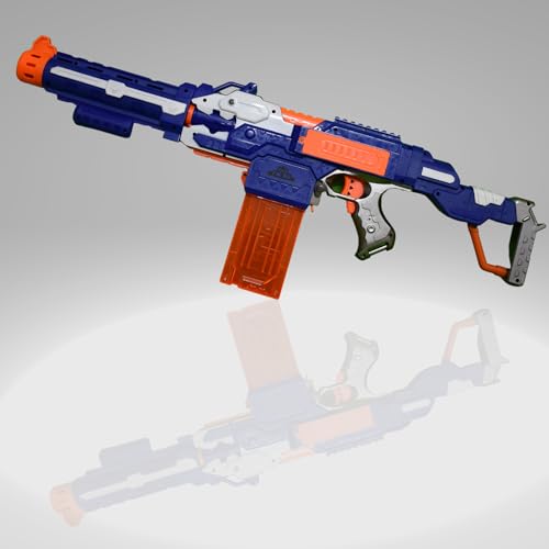 Image of Automatic Assault Riffle Foam Dart Blaster Gun Including 20 Bullets, Toys for Kids Teens and Adults, Fun Gift Toy for Boys, Birthday Gift Toy for Kids Ages 8+