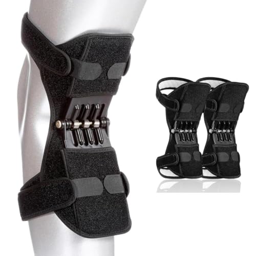 GEESEN Sports Knee Braces Lightweight,Adjustable Knee Stabilizer Pads for Men Women weak Legs,for Extra Protection and Power