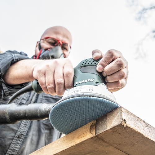 Trend Profi-Schleifscheiben 150 mm für Exzenterschleifer, Körnung 80/120/180 + Pad Saver, 7 Stück, Netzschleifmittel für starke Staubabsaugung und vielseitiges Finish, AB/150/M7/P