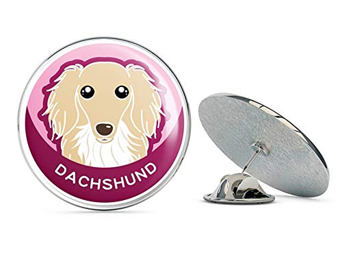 Dachshund Dog Round Metal 0.75