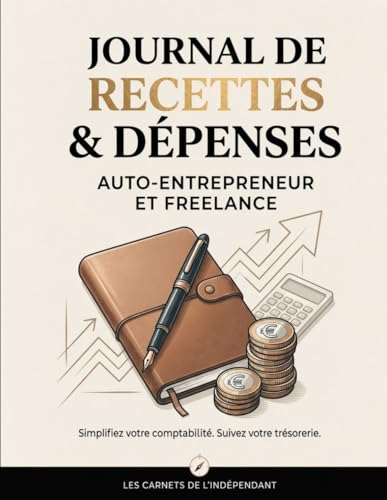 Livre Journal des Recettes et Dépenses pour Autoentrepreneur et Freelance (French Edition) image 2