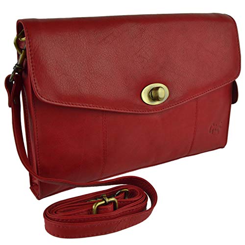 Sac à bandoulière en cuir Gigi Pochette compacte et légère