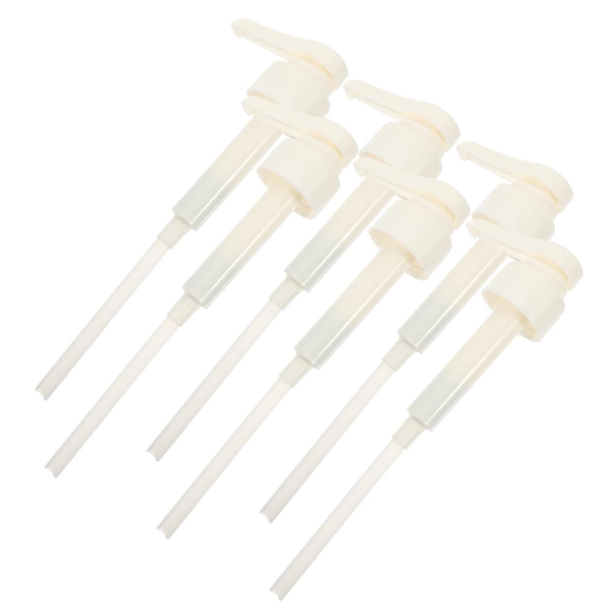 Beatifufu Nozzle Pump Syrup Squeezer 6 Pack Syrup for Coffee Sauce and Flavoring for Home Bar