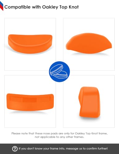 Image of BLAZERBUCK Replacement Nose Pieces for Oakley Frogskins Range /Frogskins Range XL /Top Knot /Side Swept /HSTN /Spindrift /Wildrye