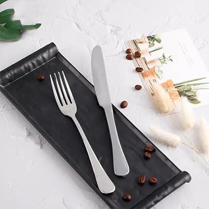 Miniatura 7 de Juego de cubiertos de 40 piezas para 8 tienen tenedores de frutas Juego de cubiertos de acero inoxidable