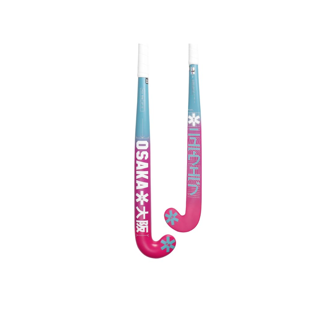 Field Hockey Stick Mid Bow GF | Blue-Berry Gradient