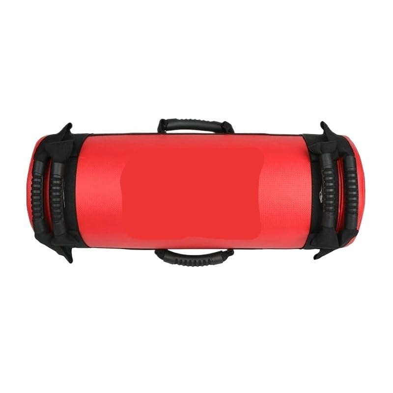 Genérico Saco De Aren,Bolsa De Arena Sacos de Arena for Fitness 5 kg/10 kg/20 kg/25 kg/30 kg, for Levantamiento Pesas, búlgaros, vacíos, for Gimnasio en casa(Red 25kg)