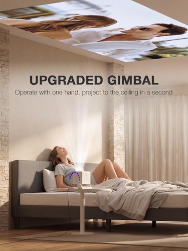 Portable Smart Projector 4K Support