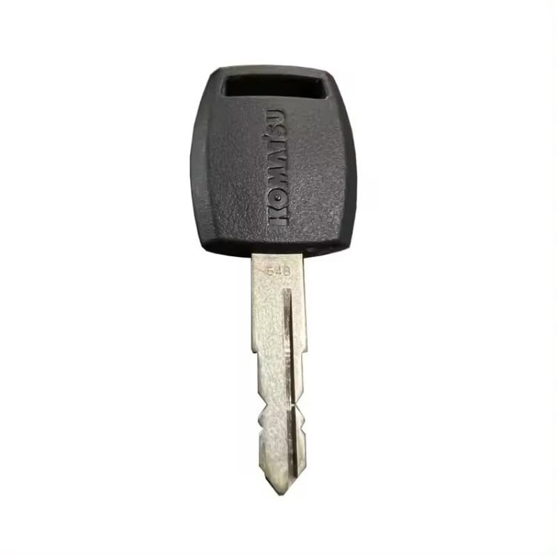 Ignition Key 648 with chip for Komatsu Excavator PC60 PC70 PC80 PC130 PC200 PC300 PC360 PC400-5-6