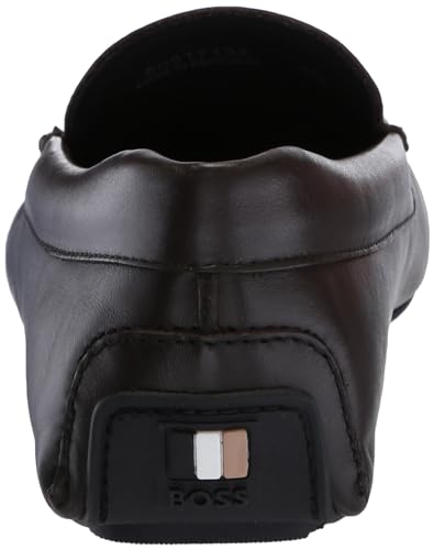Image of BOSS Men's Smooth Leather Slip on Drivers