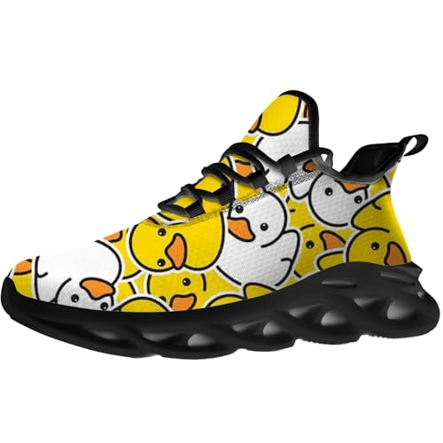 Men's Women's Duck Shoes Fashion Sneakers Running Walking Tennis Shoes Gifts for Men Women