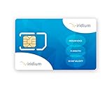 Iridium Satellite Phone Global Prepaid SIM Card with 75 Minutes (30 Day Validity)