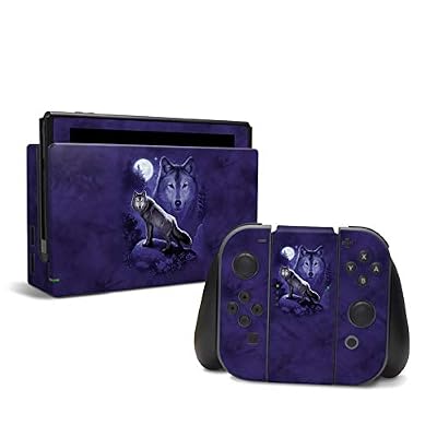 Wolf - Decal Sticker Wrap - Compatible with Nintendo Switch 