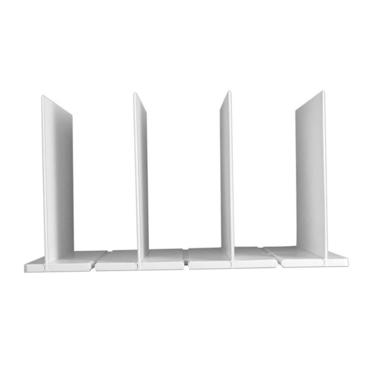 Angoily 1 Set Multi Functional Closet Organizer Drawer Divider Board White Storage Separators for Wardrobe and Home Use Easy to Install and for Tidy and Closets