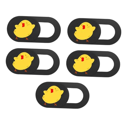 5pezzi Copertura Webcam Scorrevole Ultra Pattern per Laptop e Tablet Protezione Privacy per Dispositivi e Facile Installare