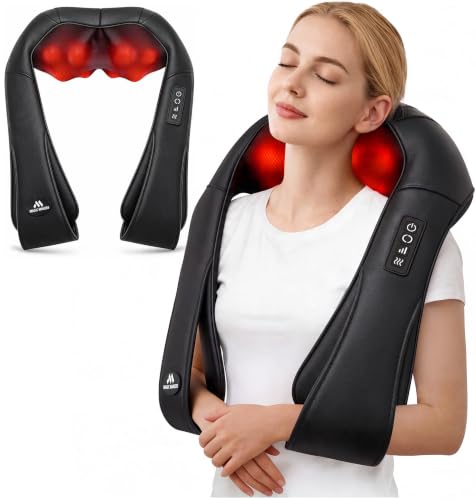 MagicMakers Neck Massager for Pain Relief Deep Tissue