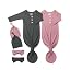 Bean Pink+ Dark Gray