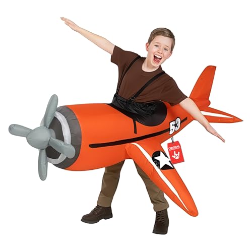 Disfraz Inflable Avión de Combate para Niños