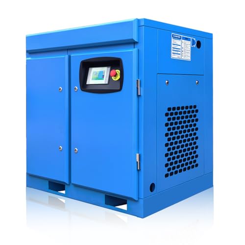 15HP Air Compressor 230V 60Hz 3-Phase 61cfm Max Pressure 120 PSI 11KW Variable Speed Frequency Rotary Screw Air Compressor Commercial Air Compressed System