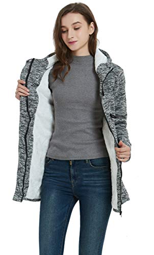 image for VOGRYE Womens Winter Fashion Outdoor Warm Wool Blended Classic Pea Coa