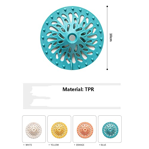 Pack 4 Atrapa Cabello de Silicona para Desagüe miniatura 2