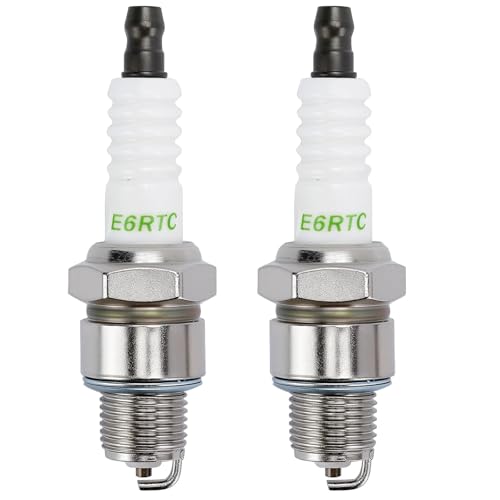 Image of BPR6HS Spark Plug for NGK BPR6HS Torch E6RTC Stens 130-847 Toro 119-1961 Spark Plug 2 PACK