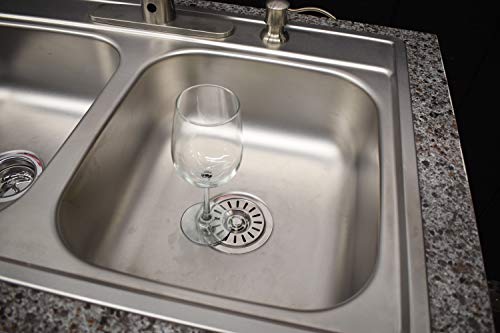 Colador para fregadero de cocina acero inoxidable miniatura 2