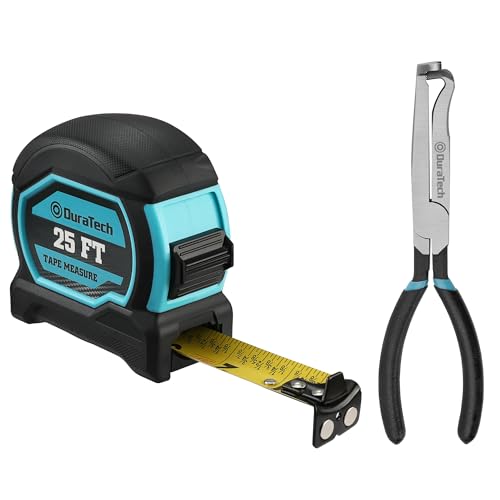Cinta Métrica Magnética DURATECH 25FT con Pinzas Eléctricas 8 pulg miniatura 1