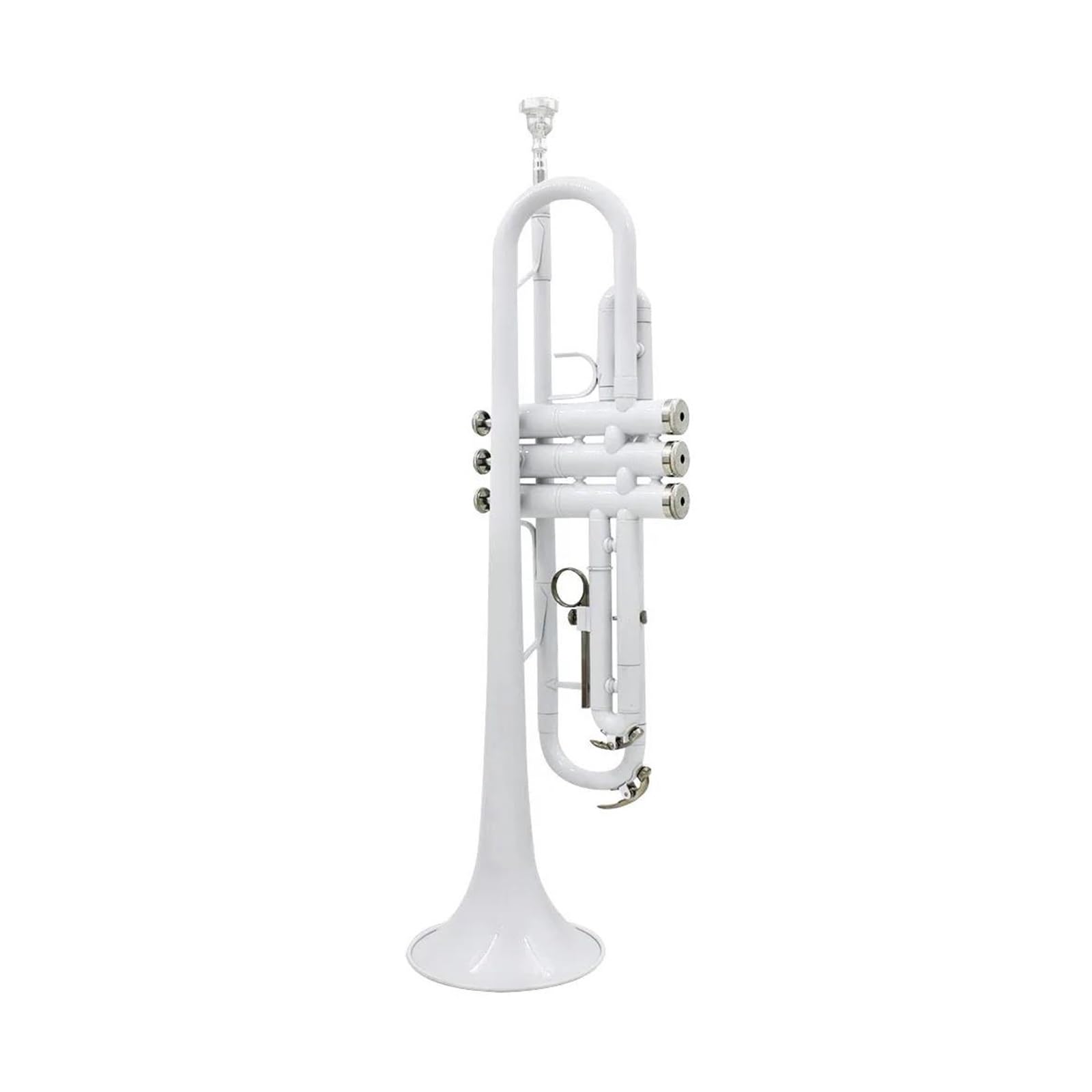 Trąbki Trąbka Mosiężna Profesjonalny Instrument Dęty Trąbkowy Z Akcesoriami Do Ustnika Etui Na Pasek Musical Trompeta
