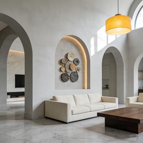 Arco de espuma para puerta para transformar pasillos en galerías elegantes 6