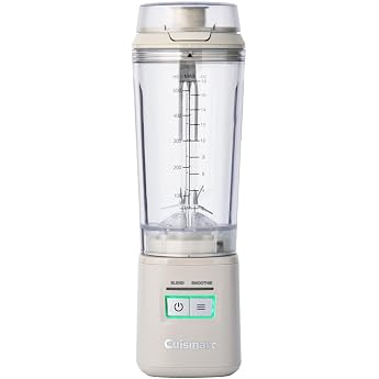Cuisinart PBL-100NJ Cordless Rechargeable Personal Blender, Mixer with Dedicated Mode for Smoothies, Breaks Ice, Original Rec