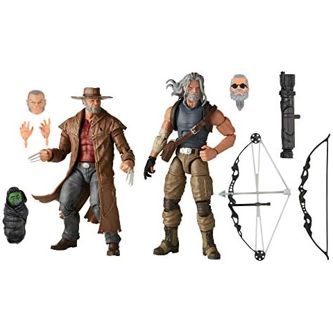 Marvel X-Men Hawkeye and Logan Action Figures Cover