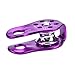 Single Swivel Rope Pulley, 20kN Heavy Duty Pulley for Rock Climbing, Tree Rappelling, Arborist Safety Gear Purple