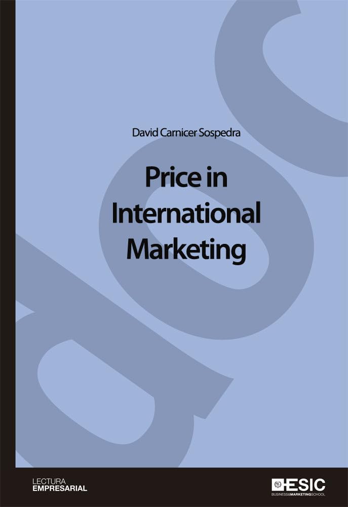 Price in International Marketing (Cuadernos de documentación)