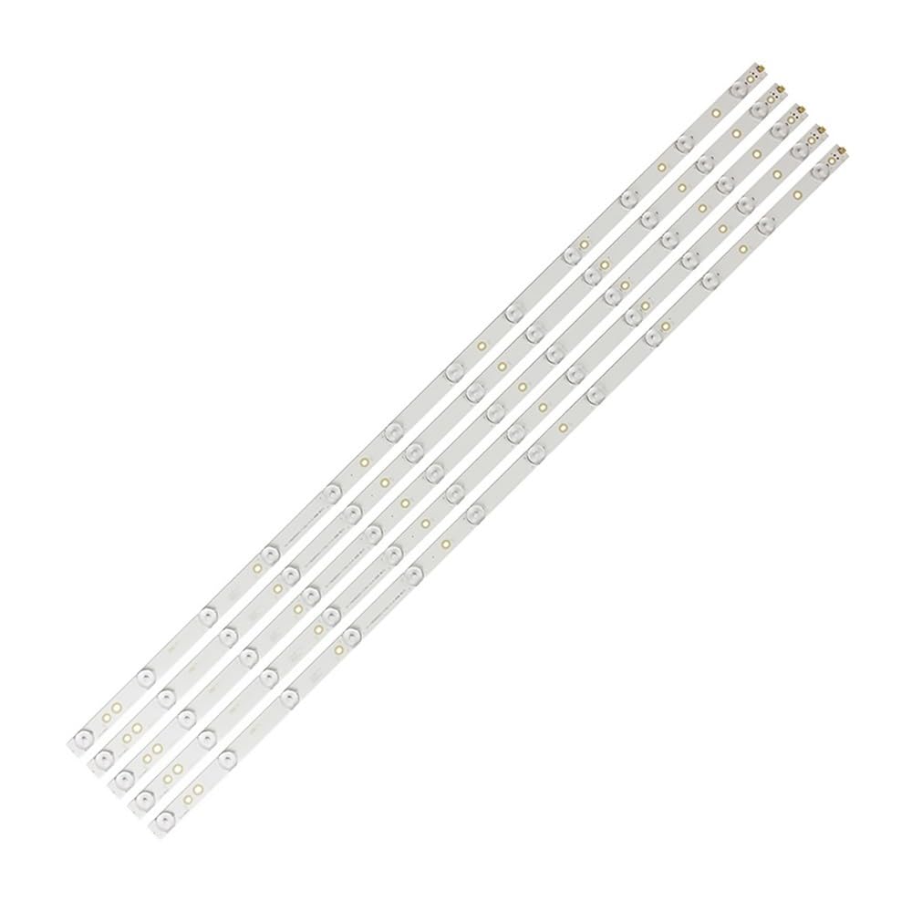 Striscia di retroilluminazione da 12 lampade Adatto a TV da 43" LB43014 V0_00 TPT430U3 EQLSJA.G 43PUS6501 43PUS6101 43PUS6201 43PUS7202 43PUH6101 pezzi di ricambio