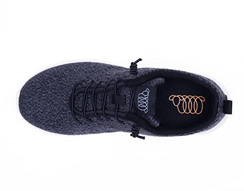 Image of Woolloomooloo Shoe Belmont Unisex Merino Wool Footwear - Slip-On or Lace-Up Sneaker for Comfort, Support, Lightweight, Soft, Moisture Wicking, and Breathability