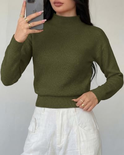 Women's Long Sleeve Turtleneck Sweater  - image 5