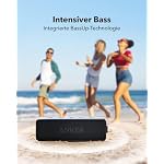 Anker SoundCore 2 Bluetooth Lautsprecher, Enormer mit Dualen Bass-Treibern, 24h Akku, Verbesserter IPX7 Wasserschutz, Kabelloser, für iPhone, galaxy usw.(Schwarz) – Bild 3