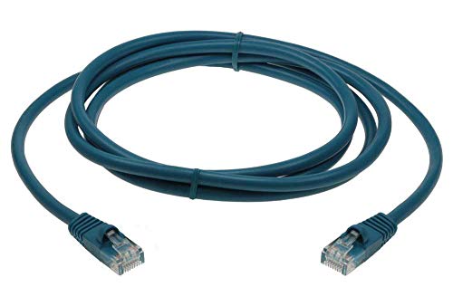 6ft Cat 5E Unshielded (UTP) Ethernet Network Cable - Blue
