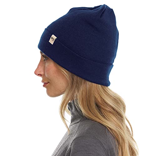 Image of 100% Merino Wool Cuff Beanie - Warm Winter Hat - Novelty Beanie - Toque
