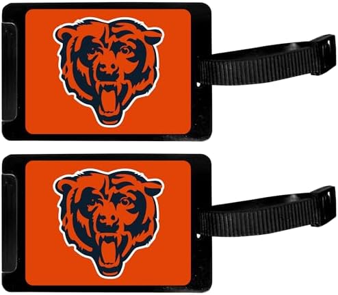 Siskiyou NFL Chicago Bears Luggage Tag, 2 pk, Black image 5