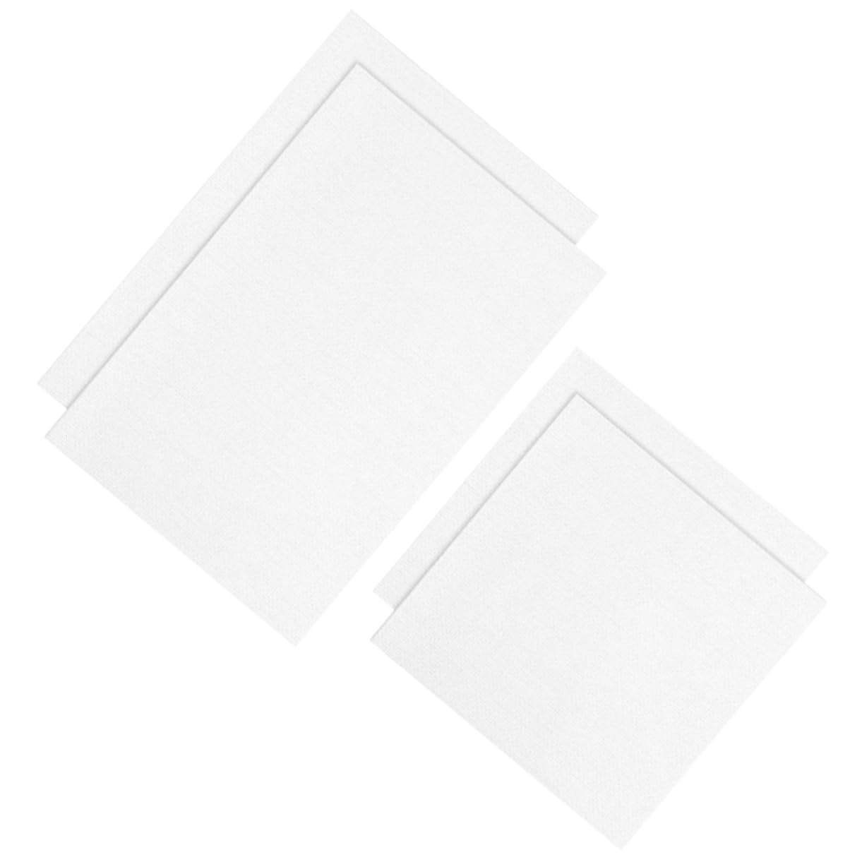 NUOBESTY 3sets Source Material Cross-Stitch Cloth Cotton Embroidery Fabric DIY Needlework (30x30cm 30x45cm) 4pcs*3