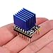 PRETYZOOM Stepper Motor Driver Module 3D Printer Motor Controller Board with Heatsink DIY Industrial Stepper Driver Control Module Silent 3D Printer Parts