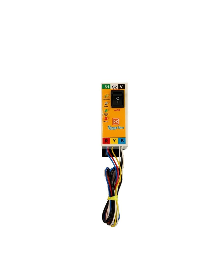 DK 27 Mini Auto Switch Motor Starter Panel for Water Pump, 3 Phase, 3 HP to 7.5 HP, 440V, with SPP and By Pass System-image-37